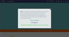 Desktop Screenshot of icallhelpline.org